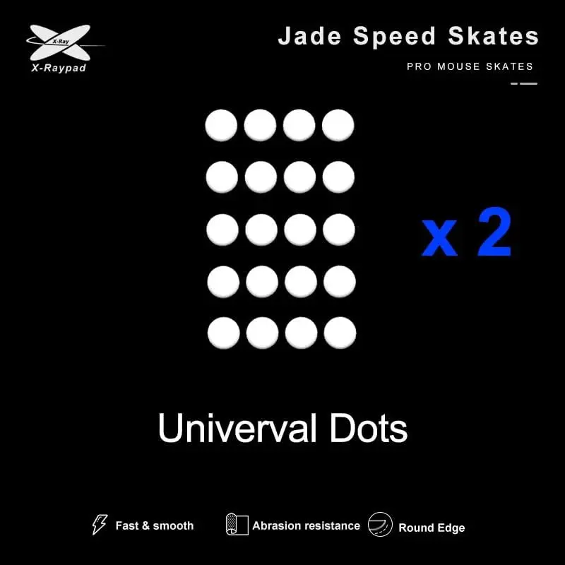 X-raypad Jade Skates for Universal Dots 6.5mm