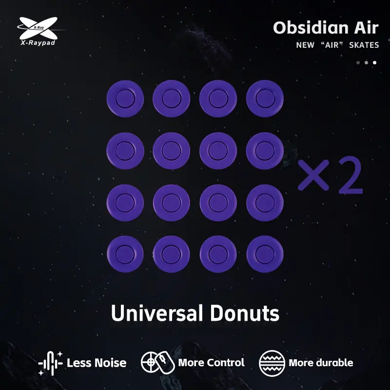 X-raypad Obsidian AIR Skates for Universal Dots Donuts